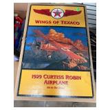 Wings of Texaco 1929 Curtiss Robin Airplane Model