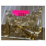 Clear Glass Teardrop Shapes