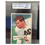 1952 Bowman #50 John Sandusky Card