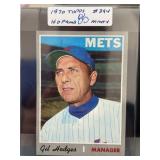 1970 Topps Gil Hodges #394 Baseball Card