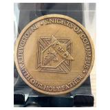 2008 Papal Visit Knights of Columbus Medal