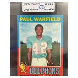 1971 Topps #261 Paul Warfield Card