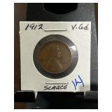 1912 Lincoln Wheat Cent in Holder