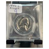 1944-S Jefferson Silver War Nickel