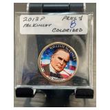 2013 P William McKinley Colorized Dollar