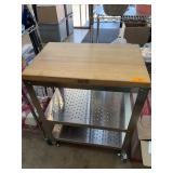John Boos Stainless Steel Kitchen Cart