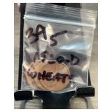 5 1920-D Lincoln Wheat Pennies