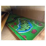 Wooden Toddler Bed with Decorative Panels