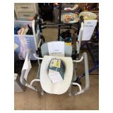 Adjustable Shower Chair and Foldable Walker