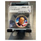 2012-D Grover Cleveland Colorized $1 Coin