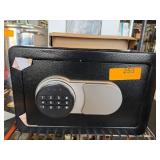 Black Safe with Digital Keypad Entry