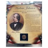 Andrew Johnson Presidential Dollar Set