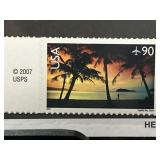 2007 USPS Airmail Stamp, Mint Never Hinged