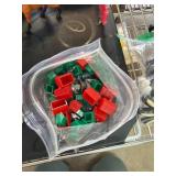 Monopoly Game Tokens and Building Pieces