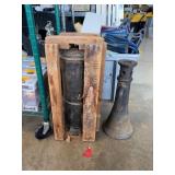 Acetylene Gas Water Heater and Cast Iron Jack
