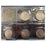1980 Mexican Mint Uncirculated Coin Set