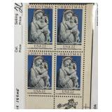 1985 USA Christmas Stamp Block, Mint NH