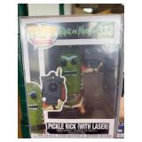 Funko Pop Animation Pickle Rick With Laser
