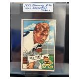 1952 Bowman Dub Jones #86 Football Card