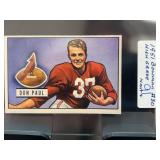 1951 Bowman Don Paul #30 Football Card