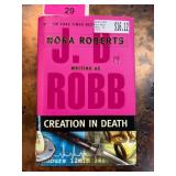Hardcover Copy of "Creation in Death" by J.D. Ro