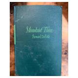 Mountain Time by Bernard DeVoto Hardcover