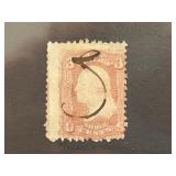 US Scott #65 3ï¿½ Civil War Era Stamp
