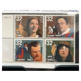 1997 Opera Singers 32ï¿½ Plate Block MNH
