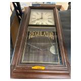 Wooden Regulator Quartz Wall Clock