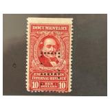 U.S. $10 Internal Revenue Documentary Stamp