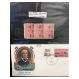 US 3ï¿½ 1947 Farragut Porter Stamps & Cover