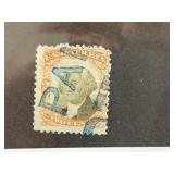 1871 US 2 Cent R135 Washington Revenue Stamp