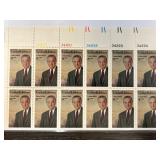 1973 Lyndon B. Johnson Plate Block Mint NH Stamps