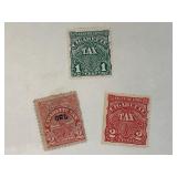 Early Iowa Cigarette Revenue Tax Stamps