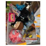 Plush Toys, Matchbox Cars, and Doll Outfit