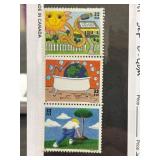 US Kids Care Environmental Postage Stamps