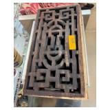 Six Decorative Wooden Panels