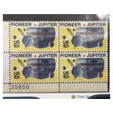 US Scott 1556 1975 Pioneer Jupiter Plate 3585