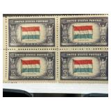 US #912 Luxembourg Flag Mint Block of Four Stamps