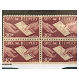 US Special Delivery 30ï¿½ Stamp Pane