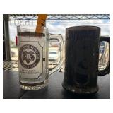 Pabst Brewing Co. Glass and Metal Mugs