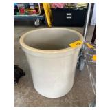 Stoneware Pottery Crock with Natural Finish