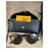 Ray-Ban Chromance Polarized Sunglasses with Case