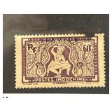 Indo-China Overprinted Service Stamp