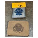 Pabst Blue Ribbon Belt Buckle Lot