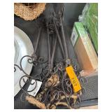 Decorative Twisted Metal Hooks