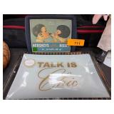 Decorative Tray and Hershey