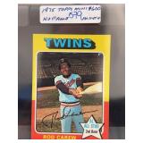 1975 Topps Mini #600 Rod Carew Baseball Card