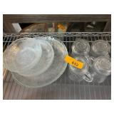 Clear Glass Dishes and Mugs by CLOCLOC