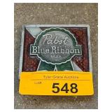 1975 Bergamot Brass Works Pabst Blue Ribbon Buckle